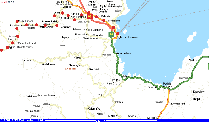 ber den Pass nach Agios Nicolaos