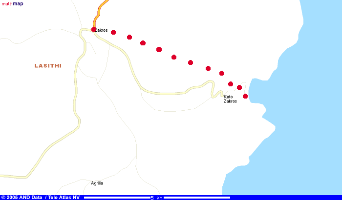 Wanderung durch die Zakros-Schlucht